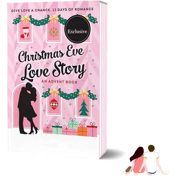 WJCA Christmas Eve Love Story: 12 - Day Romance Advent Book, 2025 Holiday Countdown Calendar with Touching Daily Love Stories, Romantic & Warm Love Diary