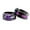 Black, variant on Couple Ring Bridal Set His Hers Black Gold Plated Amethyst Titanium Steel 10k Wedding Ring Band Set