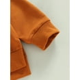 thumbnail image 6 of JYYYBF Infant Toddler Baby Boys Girls Sweatshirts Solid Color Crew Neck Long Sleeve Spring Autumn Winter Casual Pullovers Tops, 6 of 6