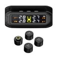 thumbnail image 2 of Sistema de monitorización de la neumáticos: carga Solar, 5 modos de , modo de suspensión automática y despertador, con 4 sensores shamjiam monitor de presión de neumáticos, 2 of 8