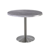 36" Tall OD214 Indoor/Outdoor All-Season Table with 30" x 48" White Ash Top