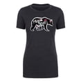 thumbnail image 2 of Mama Bear Floral Woman's Graphic T-shirt- Cute Mom shirts, 2 of 3