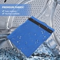 thumbnail image 2 of OUNONA Mobile Phone Arm Cover Sports Wrist Bag Blue Polyester 1Set, 2 of 4