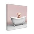thumbnail image 4 of Stupell Industries Pastel Piglet in Bathtub Animals & Insects Painting Gallery Wrapped Canvas Art Print Wall Art, 24 x 24, 4 of 8