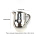 thumbnail image 4 of Kearding Jarra de acero inoxidable para espumar leche y café con leche, jarra con , Gadget, Camping, Hotel, Reatsurant, oficina Juegos de servir café y té, 4 of 6