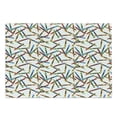 thumbnail image 1 of Crayon Cutting Board, Continuous Childish Pattern of Cartoon Drawn Painting Crafts on Plain Background, Decorative Tempered Glass Cutting and Serving Board, in 3 Sizes, by Ambesonne, 1 of 2