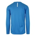 thumbnail image 3 of Men's Moisture Wicking Long Sleeve Performance Crew Neck Tagless Tee (Sizes, S-2XL), 3 of 6