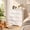 4-Drawers-White, variant on Aiho 2 Drawer Wood Dressers, Wide Chest of Drawers with Gold Handles, Ideal Nightstand Alternative for Living Room, Hallway or Office, White
