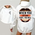 thumbnail image 2 of "When You Put God First" Christian Double-Sided Hoodie – Unique Bible Verse Unisex Sweatshirt, 2 of 6