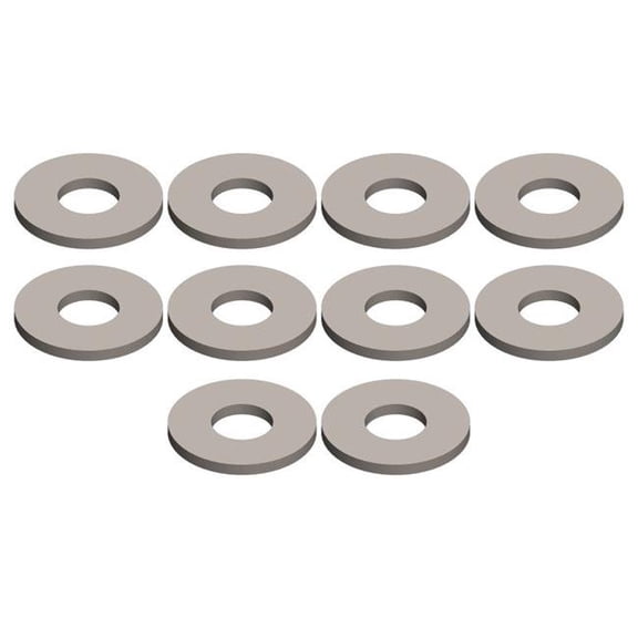 Corally COR00180-190 2.5 x 6 x 0.5 mm Steel Shock Washer - Dementor - 10 Piece
