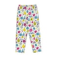 thumbnail image 4 of Goofa Doodle Fruits Printed Soft Pajama Pants for Women, Wide Leg Comfy Casual Lounge Yoga Pants-XX-Large, 4 of 9