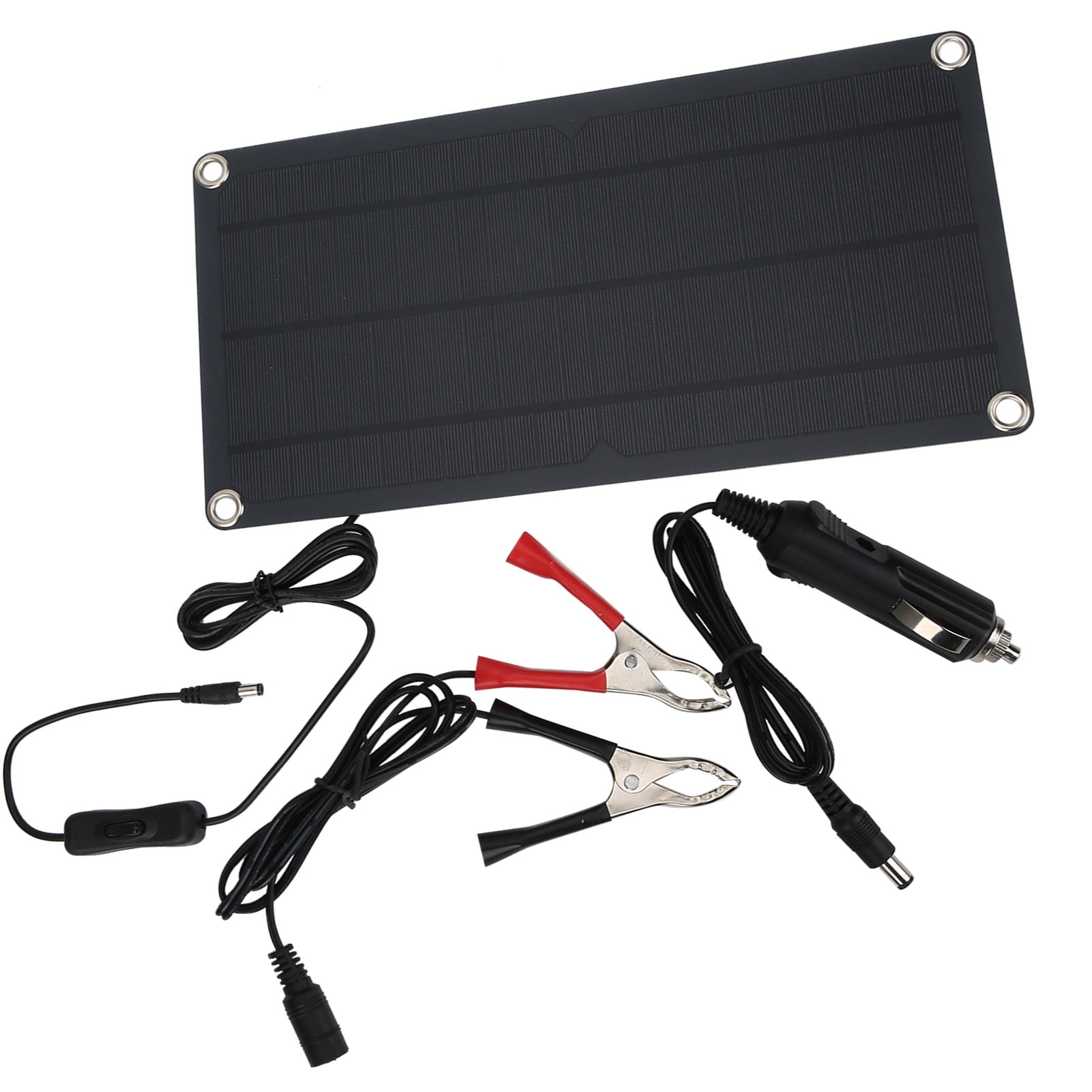 Fdit Solar Panel Solar Panel Kit Portable Monocrystalline Silicon Lightweight