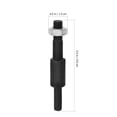 thumbnail image 2 of unbranded 2Jgo Adaptador Arbor Para Taladro Con Eje De Acero Para Máquina De Negro, 2 of 6