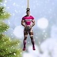 thumbnail image 6 of Personalized Rugby Ornament Rugby Player Gift Ornaments Rugby Team Gift Ornament Gift for Rugby Players Sports Ornaments for Christmas Tree Rugby Gifts for Sports (Rugby 19) - 3338 (Red), 6 of 7