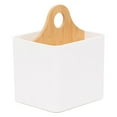 thumbnail image 1 of Organizador de Escritorio Multiusos Sunnimix Estuche de Almacenamiento Soporte para Cepillo de Dientes Mango Blanco, 1 of 8
