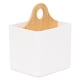 thumbnail image 1 of Organizador de escritorio multifuncional con separadores para maquillaje, cepillo de dientes y pasta dental. Mango blanco, 1 of 9