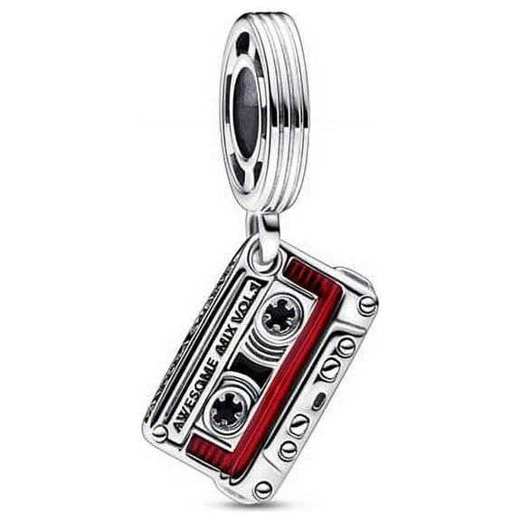 Pandora Marvel Guardians of the Galaxy Cassette Tape Dangle