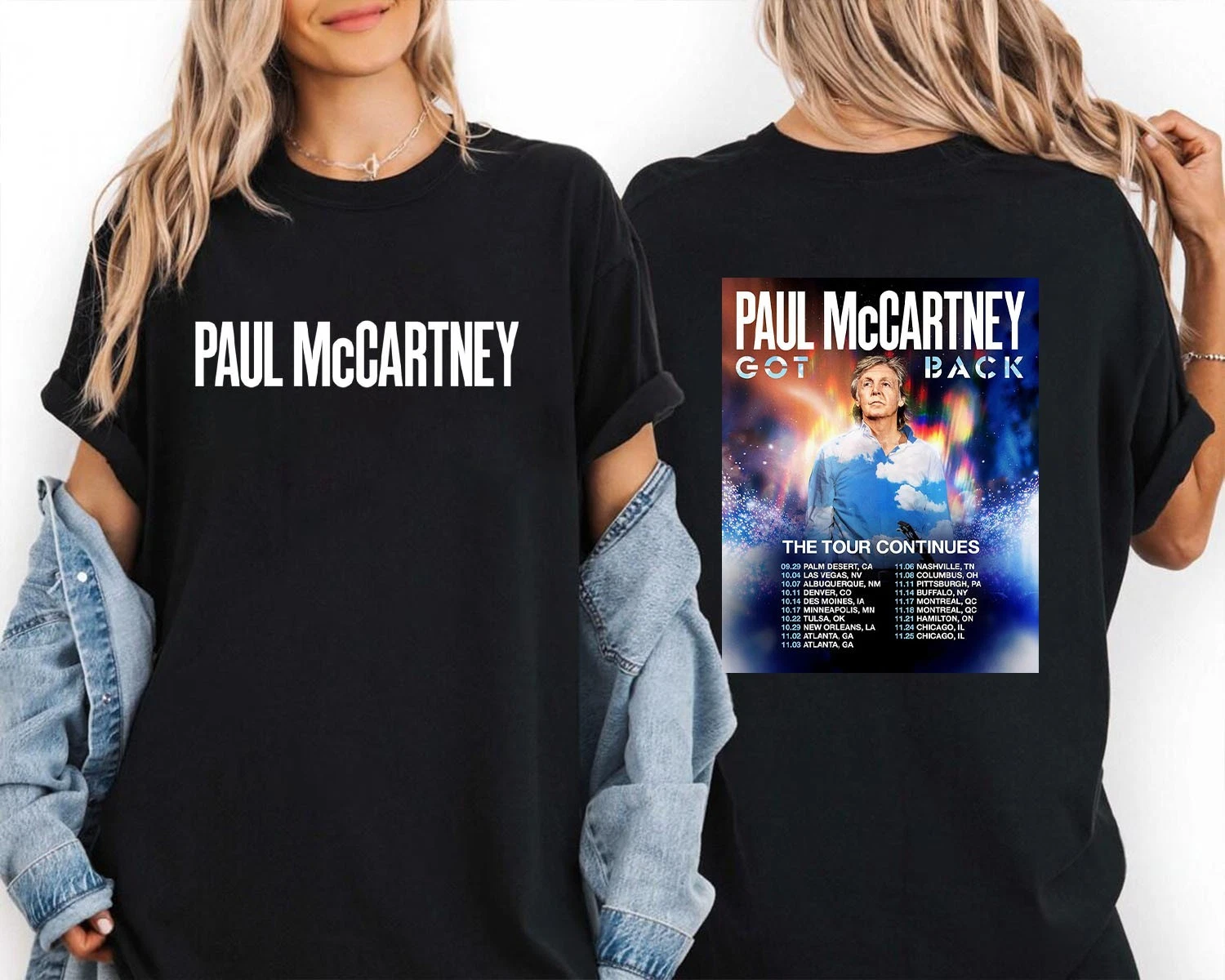 HOT Paul McCartney Project Got Back Tour 2025 Unisex T-Shirt