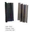thumbnail image 4 of Tira de encabezado de clavija hembra 20 piezas 2,54mm 40 pines hembra conector de pines tira de una sola fila para Arduino DIY Kit, 4 of 8