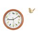 thumbnail image 1 of Reloj de pared con pájaro cantor, figura de pájaro dorado, reloj decorativo para cocina, decoración del hogar, escultura de pájaro moderna para sala d, 1 of 8