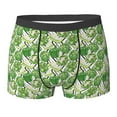 thumbnail image 6 of Men's Boxer Briefs, Bell Pepper funny green Soft Comfy Mens Underwear Boxer Briefs Breathable With Widen Waist, 6 of 7