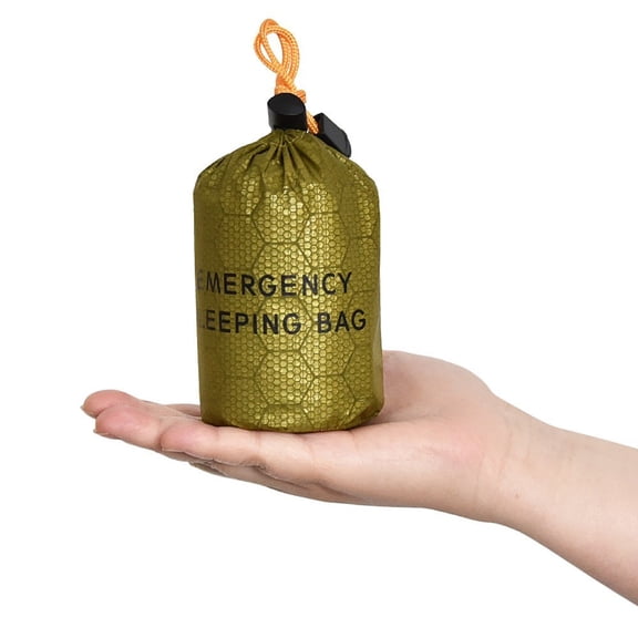For Outdoor Survival Sleeping Bag For Camping Hiking Lightweight & Compact