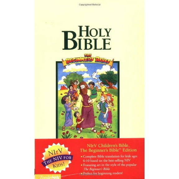 Pre-Owned Beginner's Bible-NIrV (Hardcover) 0310926378 9780310926375