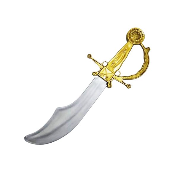 FUYPSE 2026 New Arrivals Novelties Deluxe Plastic Pirate Sword Buccaneer Cutlass Prop Weapon Costume