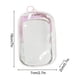 thumbnail image 4 of Mochila Transparente Con Colgante Para Mueca, Diseo Impermeable, Correa Ajustable, Ideal Para Viajes, Escuela, 20 L De Capacidad, Material Ligero, Mochila De Da, Accesorio De Moda, Idea, UKHBMC, 4 of 9
