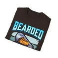 thumbnail image 4 of Bearded Clam Diver Fishy Smell Adult Joke Hairy Novelty Art Unisex T-Shirt, 4 of 4
