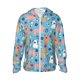 thumbnail image 1 of Balery Cute Dog Sudadera ligera de manga larga con capucha y protección solar UPF 50+ para hombre y mujer, ideal para pesca y running-Medium, 1 of 7