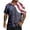 #01 Red, variant on Patriotic Button Down Shirts Men Usa Flag Print Lapel Collar Short Sleeve Tops 1776-2026 Patriotic Star Relaxed Fit Soft Tshirts, S, #01 Red