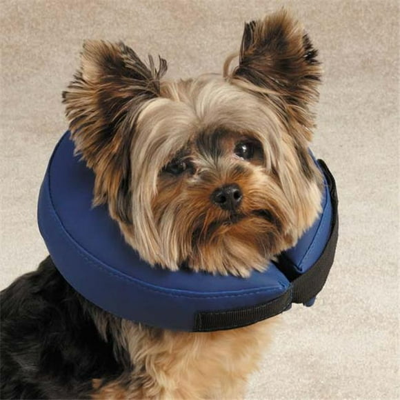 Health  Inflatable Collar Med Blue