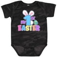 thumbnail image 3 of Inktastic My 1st Easter One with Bunny Ears and Tail Boys or Girls Baby Bodysuit, 3 of 5