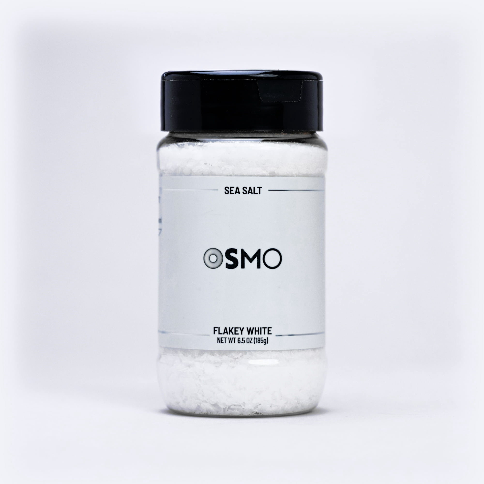Osmo Flakey White Sea Salt, Kosher Flakes, Chef-Crafted Michelin-Star Quality Seasoning, 6.5 oz
