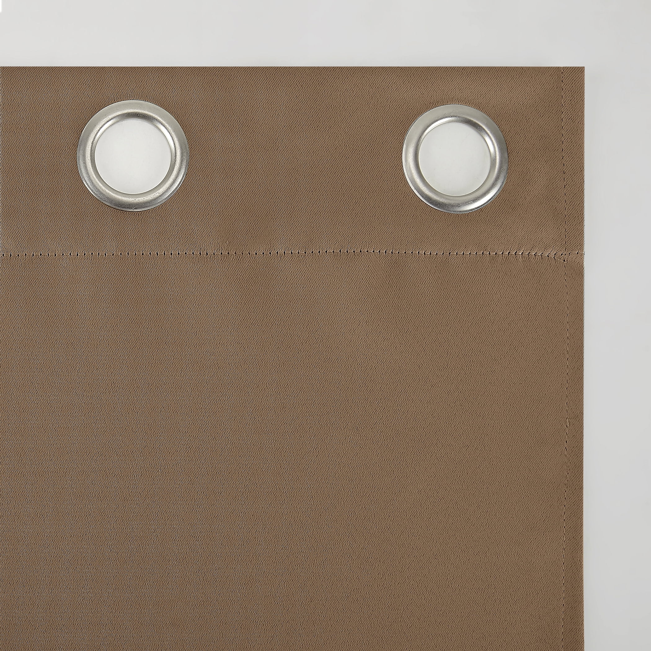Sun Zero Nolan 1-Piece Energy Saving Blackout Grommet Curtain Panel, 40"X54", Barley