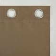 thumbnail image 3 of Sun Zero Nolan Energy Efficient Blackout Grommet Curtain Panel, 40"X84", Beige, 3 of 9