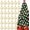 White, variant on Christmas Velvet Balls 1.97 Flocked Christmas Hanging Ornaments Handmade Velvet Balls Xmas Tree Ornaments Xmas Tree Bulbs for Wedding Anniversary Party 15 Pcs