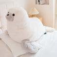 thumbnail image 4 of Adorable Cojín de Animal de Peluche de León Marino - Suave Almohada de Peluche de Animales de Peluche Grandes Regalos para Muñeca, 4 of 5