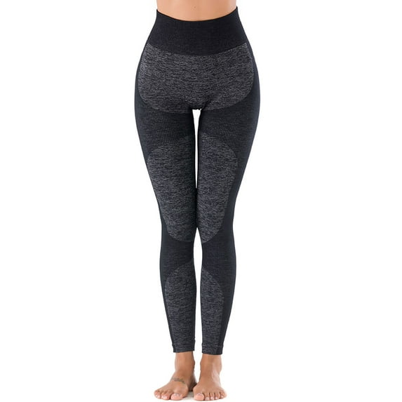 FANNYC Women's High-Waist Yoga Pants Control Abdomen Butt Lift Activewear Slender Sexy Sports Trousers Biker Pants Full-Length Leggings For Gym Running,S-XL