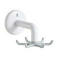 thumbnail image 2 of Qaailabf Rotating Multi-Claw Suction Cup Wall Hooks, 5.43" Kitchen Utensil Organizer Rack with No-Drill Installation, Adjustable Angle Holder for Spatulas, Spoons & Kitchen Tools, High Load Capacity, 2 of 6