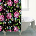 thumbnail image 5 of Waterproof Pioneer Shower Curtain 72x84 Inch Polyester Unique Cute Floral Shower Curtain for Bathroom Hotel Home Decor with 12 Plastic Hooks, 5 of 5