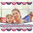 thumbnail image 2 of Independence Day String Flag Banner Outdoor Party Hanging Flag Family Decoration, 2 of 5