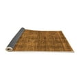 thumbnail image 2 of Ahgly Company Indoor Round Oriental Orange Industrial Area Rugs, 6' Round, 2 of 4
