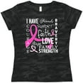thumbnail image 3 of Inktastic I Have...Inspirational Words for Survivors of Breast Cancer Women's T-Shirt, 3 of 5