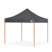 E-Z Up EZUEC3STL10KFBKTBK 10 ft. Eclipse Steel Shelter Black Frame & Black Top