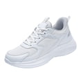 thumbnail image 2 of AUDeals Women's Orthopedic Walking Shoes, Lightweight Arch Support Footwear for Prolonged Standing and Casual Comfort (White, 11.5), 2 of 5