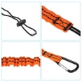thumbnail image 4 of Unique Bargains Tool Lanyard with D Hook, 43 Inch Safety Tool Leash 0.8' Width, Orange, 4 of 5