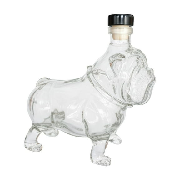 320ml Pig Shape Whiskey Glass Bottle, High Borosilicate Glass Liquor Decanter with Unique Animal Design, Durable & Stylish for Home Bar Collection, Ideal Gift for Whiskey Lovers