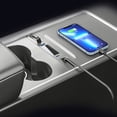 thumbnail image 2 of 4 in 1 USB Hub Center Console Docking Station Quick Charge Multiport Hub Adapter Replacement, 2 of 8